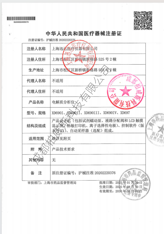 迅达电解质分析仪（15vip太阳成集团